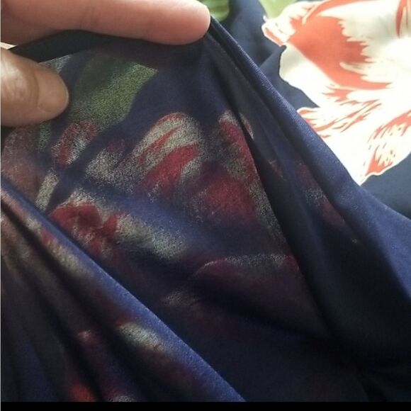 EC ISANI FOR TARGET TIE BEHIND THE NECK KEYHOLE IN BACK FLORAL HALTER DRESS SZ.M - Picture 4 of 6